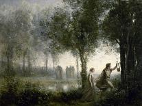 Orpheus Leading Eurydice from the Underworld, 1861-Jean-Baptiste-Camille Corot-Giclee Print