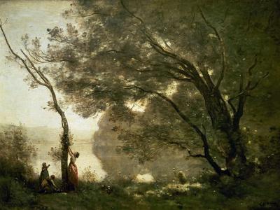 Jean-Baptiste-Camille Corot Louvre Museum Wall Art: Prints