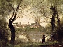 Hagar in the Wilderness, 1835-Jean-Baptiste-Camille Corot-Giclee Print