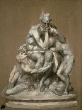 Unfinished Letter with Studies for the Ugolino Group, 1858-Jean-Baptiste Carpeaux-Giclee Print