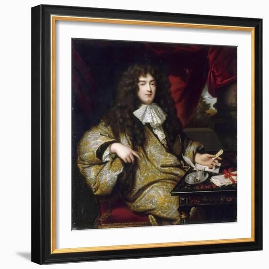 Jean-Baptiste Colbert, Marquis De Seignelay (1651-169)-Jean-Marc Nattier-Framed Giclee Print