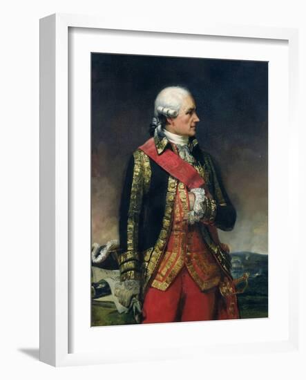 Jean-Baptiste de Vimeur Count of Rochambeau-Charles-Philippe Lariviere-Framed Giclee Print