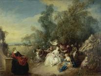 Relaxation in the Country (Les Délassements De La Campagne)-Jean Baptiste Francois Pater-Framed Giclee Print