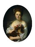 Portrait of Madame De Porcin-Jean Baptiste Greuze-Giclee Print