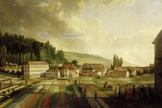 Bridge in a Valley, 1778-Jean-Baptiste Huet-Giclee Print