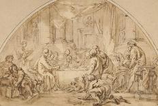 Study for the Last Supper, C.1792-Jean-Baptiste Huet-Giclee Print
