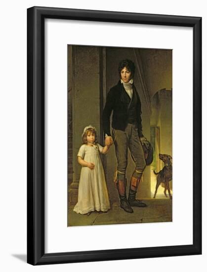 Jean-Baptiste Isabey-Francois Gerard-Framed Giclee Print