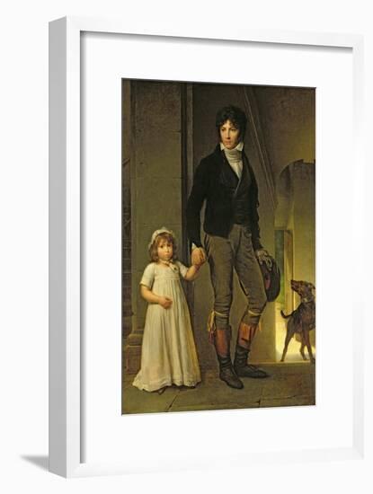 Jean-Baptiste Isabey-Francois Gerard-Framed Giclee Print