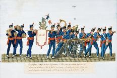 Young Soldiers Preparing Gunpowder-Jean-Baptiste Louis-Mounted Giclee Print