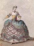 Costume Design For a Fury in Hippolyte et Aricie by Jean-Philippe Rameau-Jean Baptiste Martin-Giclee Print