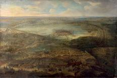 The Seat of Namur in Belgium in June 1692 by King Louis XIV (1638-1715) Painting by John the Baptis-Jean-Baptiste Martin-Giclee Print