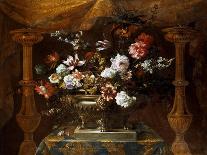 Two Vases of Flowers-Jean-Baptiste Monnoyer-Framed Giclee Print