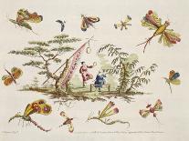 Chinoiserie Landscape with Figures and Animals-Jean Baptiste Pillement-Giclee Print