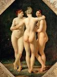 The Three Graces-Jean-Baptiste Regnault-Giclee Print