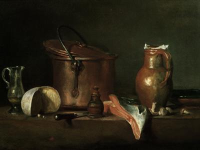 Still-Life With Copper Pot' Giclee Print - Jean-Baptiste Simeon Chardin |  Art.com