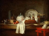 The Officers' Mess or the Remains of a Lunch-Jean-Baptiste Simeon Chardin-Giclee Print
