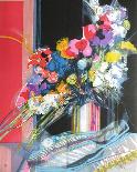 Bouquet de fleurs I-Jean-Baptiste Valadie-Framed Premium Edition