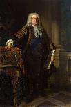 Portrait en pied vers 1723-1729 en grand manteau royal-Jean Baptiste Van Loo-Premier Image Canvas