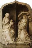 The Annunciation, (Triptych, Central Pane), 1517-Jean Bellegambe-Framed Giclee Print