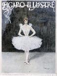 La Danseuse (The Dancer). Cover of Le Figaro Illustre, February 1895 (Colour Litho)-Jean Beraud-Giclee Print