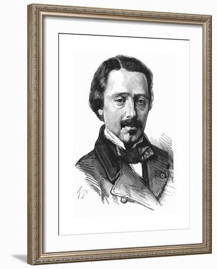 Jean Bernard Leon Foucault (1819-186), French Physicist-null-Framed Giclee Print