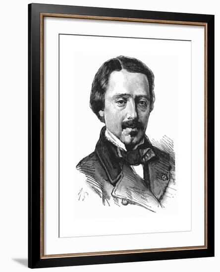 Jean Bernard Leon Foucault (1819-186), French Physicist-null-Framed Giclee Print