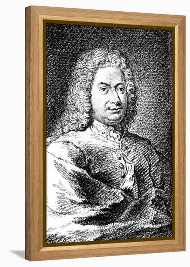 Jean Bernoulli, Swiss Mathematician, 1762-null-Framed Premier Image Canvas