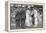 Jean Borotra Receives His Medal from Queen Mary on Centre Court, 1926-null-Framed Premier Image Canvas