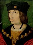 Portrait of Charles VIII King of France-Jean Bourdichon-Framed Giclee Print