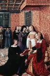 Anne of Brittany with St. Anne, St. Ursula and St. Helen-Jean Bourdichon-Giclee Print