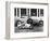 Jean Bugatti and Roland Bugatti Sons of Ettore Bugatti in Cars Made by their Father, C. 1928-null-Framed Photo