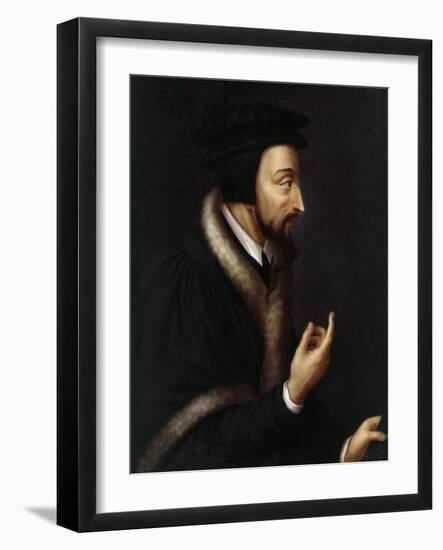 Jean Calvin, 1509-64 French Protestant Reformer-Henriette Rath-Framed Giclee Print