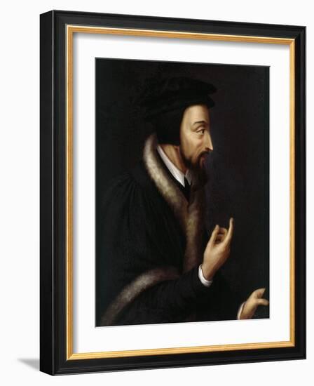 Jean Calvin, 1509-64 French Protestant Reformer-Henriette Rath-Framed Giclee Print