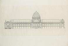 Exposition universelle de 1900 : restaurant roumain : coupe longitudinale et façade latérale-Jean-Camille Formigé-Giclee Print