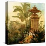 Still Life with Tropical Palms-Jean Capeinick-Premium Giclee Print