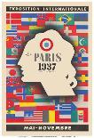 Fly to Europe - New Rainbow Service - Pan American World Airways-Jean Carlu-Art Print