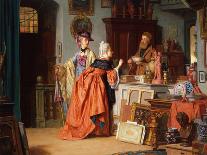 At the Art Dealer's Shop-Jean Carolus-Premier Image Canvas