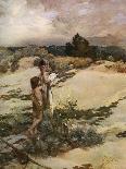 Landscape (Oil on Canvas)-Jean-Charles Cazin-Giclee Print