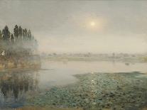 Mist on the River, C.1889 (Oil on Canvas)-Jean-Charles Cazin-Giclee Print