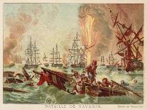 Battle of Navarino, 1827-Jean Charles Langlois-Giclee Print