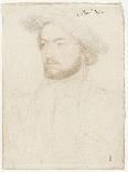 Portrait of Francis I (1494-1547), King of France Par Clouet, Jean (C. 1485-1541). Black Chalk and-Jean Clouet-Giclee Print