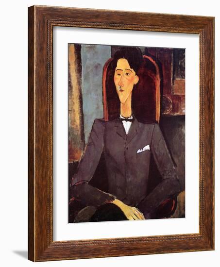 Jean Cocteau, 1917-Amedeo Modigliani-Framed Giclee Print