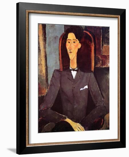 Jean Cocteau, 1917-Amedeo Modigliani-Framed Giclee Print