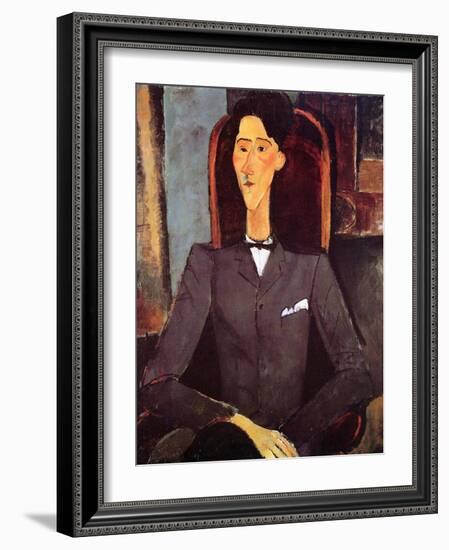 Jean Cocteau, 1917-Amedeo Modigliani-Framed Giclee Print