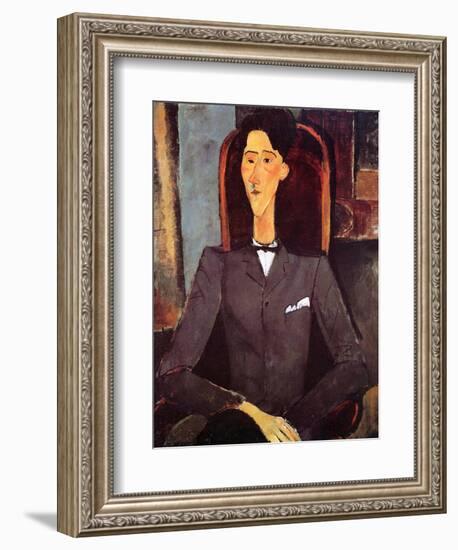 Jean Cocteau, 1917-Amedeo Modigliani-Framed Giclee Print