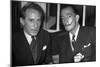 Jean Cocteau and Salvador Dali-null-Mounted Photo