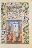 Martha and Mary Telling Jesus of the Death of Lazarus, Book of Hours of Louis D'Orleans, 1469-Jean Colombe-Giclee Print