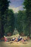 The Groves of Versailles: View of the Maze with Diana and Her Nymphs, 1688-Jean Cotelle the Younger-Giclee Print