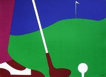 Golf-Jean Coulot-Serigraph
