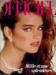 L'Officiel, December 1981 - Brooke Shields-Jean-Daniel Lorieux-Stretched Canvas